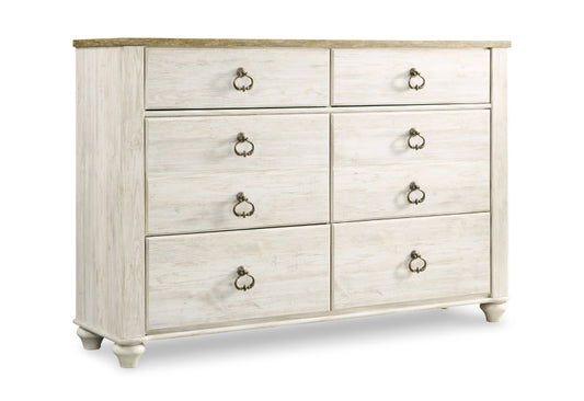 Willowton 6 Drawer Dresser