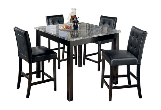 Maysville Counter Height Dining Table and Bar Stools (Set of 5)